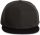 KP159 magas profilú 5 paneles baseball sapka K-UP, Dark Grey/Black-U