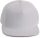 KP159 magas profilú 5 paneles baseball sapka K-UP, White/White-U