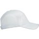 KP205 Hálós 7 paneles mikroszálas baseball sapka K-UP, White-U