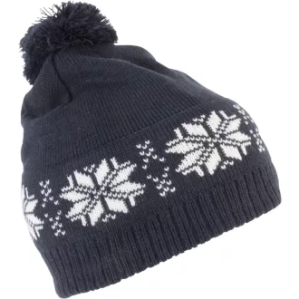 KP540 bélelt norvégmintás sapka, K-UP, Night Navy-U