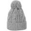 KP550 csavartmintás kötött sapka K-UP, Alloy Grey Heather-U