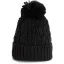 KP550 csavartmintás kötött sapka K-UP, Black-U