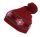 KP558 rugalmas mintás bojtos sapka K-UP, Cherry Red-U