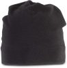 KP879 bordűrös polár sapka K-UP, Black-U