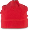KP879 bordűrös polár sapka K-UP, Red-U