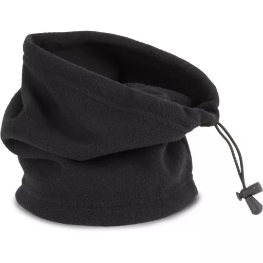 KP881 cső alakú polár sál K-UP, Black-U