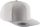 KP910 vastag 6 paneles baseballsapka, K-UP, White/White-U