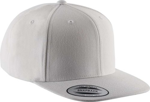 KP910 vastag 6 paneles baseballsapka, K-UP, White/White-U