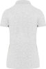Női vitage hatású galléros piké póló, Kariban KV2207, Ash Heather-XS