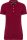 Női vitage hatású galléros piké póló, Kariban KV2207, Vintage Dark Red-XS