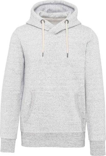 Férfi vastag kapucnis pulóver, Kariban KV2308, Ash Heather-2XL