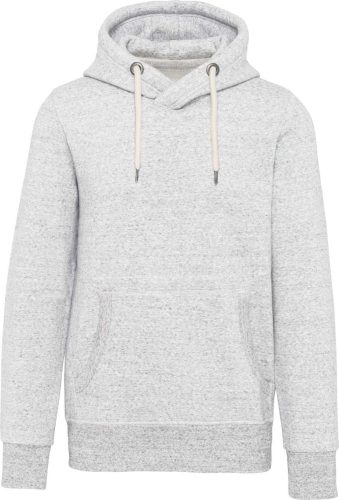 Férfi vastag kapucnis pulóver, Kariban KV2308, Ash Heather-3XL