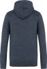 Férfi vastag kapucnis pulóver, Kariban KV2308, Night Blue Heather-XS