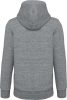 Férfi vastag kapucnis pulóver, Kariban KV2308, Slub Grey Heather-L