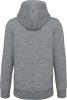 Férfi vastag kapucnis pulóver, Kariban KV2308, Slub Grey Heather-XS