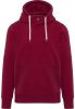 Férfi vastag kapucnis pulóver, Kariban KV2308, Vintage Dark Red-XS
