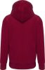 Férfi vastag kapucnis pulóver, Kariban KV2308, Vintage Dark Red-XS