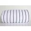 OL2000 csúcsminőségű strandtörölköző keskeny csíkokkal Olima, White/Navy-90X180