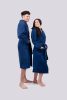 Olima OL3300 unisex pamut fürdőköntös , Marine Blue-M/L