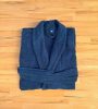 Olima OL3300 unisex pamut fürdőköntös , Marine Blue-XL/2XL