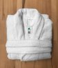 Olima OL3300 unisex pamut fürdőköntös , White-M/L