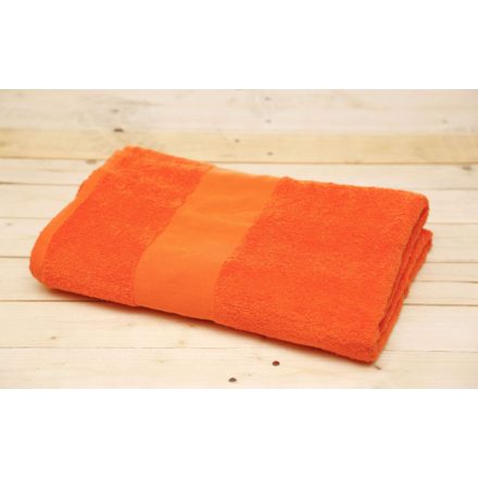 OL360 basic pamut fürdőlepedő Olima, Orange-100X150