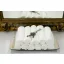 OL400 minőségi hotel arc és kéztörlő 10 db-os egységcsomagban Olima, White-30X30