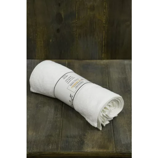 OL400 minőségi hotel arc és kéztörlő 10 db-os egységcsomagban Olima, White-30X30