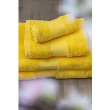 OL450 klasszikus pamut fürdőlepedő Olima, Sunflower-100X150