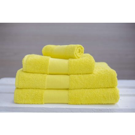 OL450 klasszikus pamut fürdőlepedő Olima, Yellow-100X150