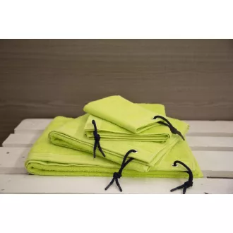 OL500 pamut sport kéztörlő Olima, Citrus Green-30X50