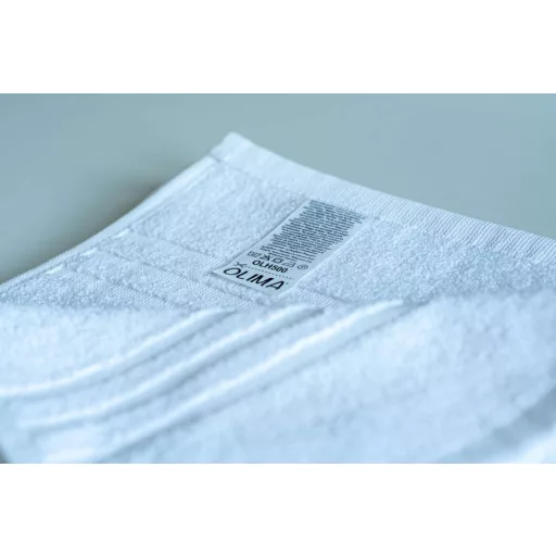 OLH500 magas minőségű szállodai kéztörlő Olima, White-50X100