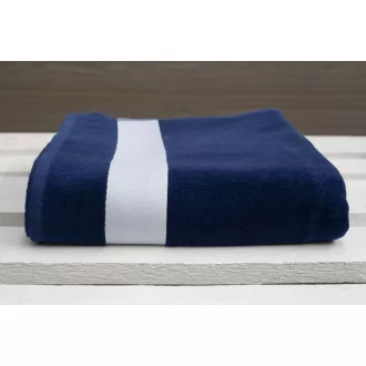   OLV4000 szublimálható velúr/frottír strandtörölköző Olima, Marine Blue-100X180