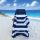 Olima OLV4030 CLASSIC MARINE basic pamut fürdőlepedő , Marine Blue/White-90X180