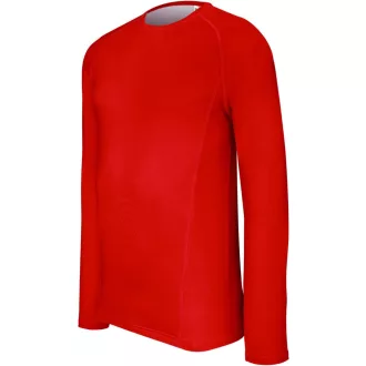   PA005 férfi hosszú ujjú sztreccs sportpóló Proact, Sporty Red-XS