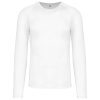 PA005 férfi hosszú ujjú sztreccs sportpóló Proact, White-2XL