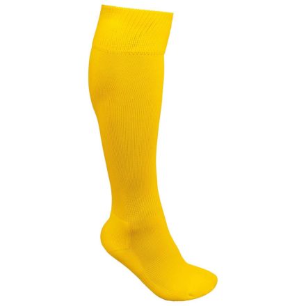 PA016 egyszínű hosszú szárú sportzokni Proact, Sporty Yellow-27/30