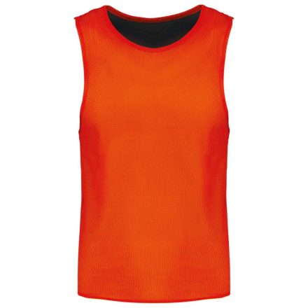 PA042 kifordítható, eltérő színű ujjatlan sportpóló Proact, Spicy Orange/Black-L/XL