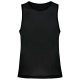 PA043 hálós megkülönböztető ujjatlan sportpóló Proact, Black-S/M