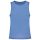 PA043 hálós megkülönböztető ujjatlan sportpóló Proact, Sporty Sky Blue-S/M