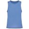 PA043 hálós megkülönböztető ujjatlan sportpóló Proact, Sporty Sky Blue-S/M