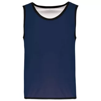   PA046 gyerek ujjatlan kifordítható sportpóló Proact, Sporty Navy/White-6/10
