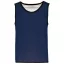 PA046 gyerek ujjatlan kifordítható sportpóló Proact, Sporty Navy/White-6/10