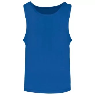   PA047 ujjatlan hálós gyerek megkülönböztető sportpóló Proact, Sporty Royal Blue-6/10