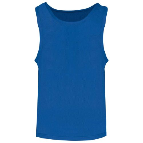 PA047 ujjatlan hálós gyerek megkülönböztető sportpóló Proact, Sporty Royal Blue-6/10