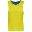 PA048 két rétgű, eltérő színű gyerek ujjatlan kifordítható sportpóló Proact, Fluorescent Yellow/Sporty Royal Blue-6/10