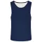 PA048 két rétgű, eltérő színű gyerek ujjatlan kifordítható sportpóló Proact, Sporty Navy/White-10/14