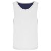 PA048 két rétgű, eltérő színű gyerek ujjatlan kifordítható sportpóló Proact, Sporty Navy/White-6/10