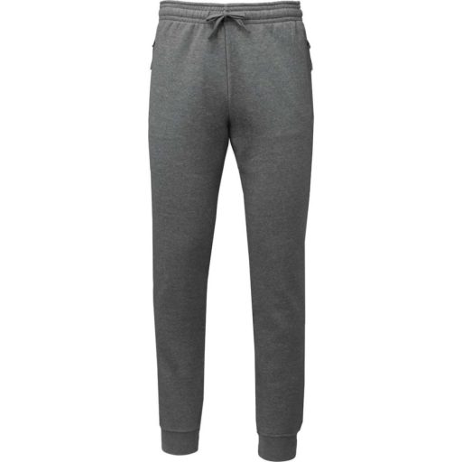 PA1012 unisex jogging alsó cipzáras zsebekkel Proact, Grey Heather-S