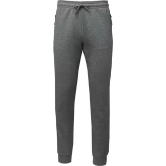   PA1012 unisex jogging alsó cipzáras zsebekkel Proact, Grey Heather-XS